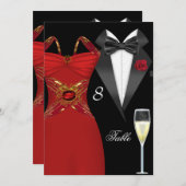 Invitation Table numéro 2 de la table de salle à manger en ro (Devant / Derrière)