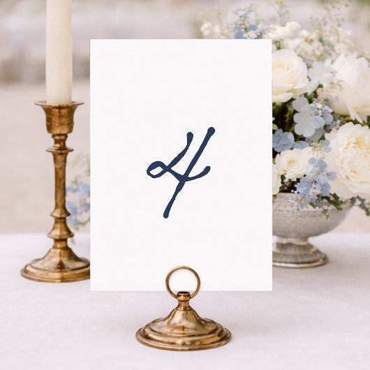 Invitation Table poussière bleue 4 – Mariage à rayures frança