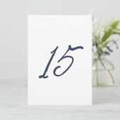 Invitation Table Poussiéreuse Bleue 15 – Mariage à rayures fr (Debout devant)