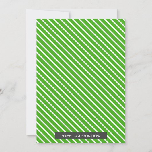 Invitation Table Tennis Ping Pong Anniversaire Fête Invitatio (Dos)