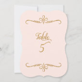 Invitation Tableau 5, Réceptions de lettres de script fantais (Devant)