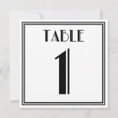 Invitation Tableau Art déco n° 1 (Dos)