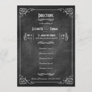 Invitation Tableau de bord Art déco Instructions Insérer une 