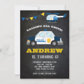 Invitation Tableau de bord de l'invitation d'anniversaire de (Devant)