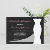 Invitation Tableau de bord de l'invitation de la douche nupti (Debout devant)