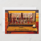 Invitation Tableau de bord de l'Invitation de la fête du 75e (Devant)