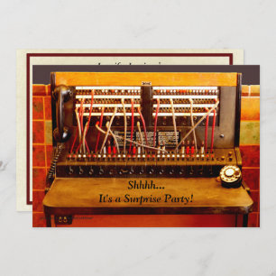 Invitation Tableau de bord de l'Invitation de la fête du 75e 