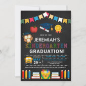 Invitation Tableau de bord des diplômes de maternelle (Devant)