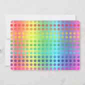 Invitation Tableau de bord numéro un photo FILLE 1er annivers (Dos)