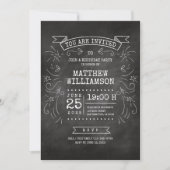 Invitation Tableau de bord personnalisable Anniversaire (Devant)