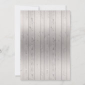 Invitation Tableau de bord rustique | Partie de graduation en (Dos)