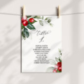 Invitation Tableau de la verdure de Noël Numéro 1 Tableau des