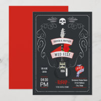 Tableau de mariage Rock and Roll
