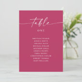 Invitation Tableau de placement des invités de mariage à l'éc (Debout devant)