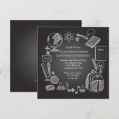 Invitation tableau d'école (Devant / Derrière)