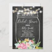 Invitation tableau, jarre, douche nuptiale (Devant)