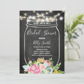 Invitation tableau, jarre, douche nuptiale (Debout devant)