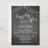 Invitation Tableau Lumineux Calligraphie À Tout Jamais (Devant)