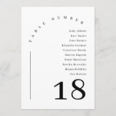 Invitation Tableau Mariage de l'arc en bois bleu Dusty (Dos)