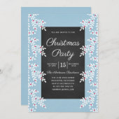 Invitation Tableau noir clair moderne (Devant / Derrière)