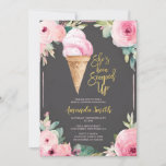 Invitation Tableau noir Fleurs roses Fête des mariées d'été<br><div class="desc">Chalkboard Pink Flowers Summer Bridal Shower Invitation Le libellé de l'invitation peut être modifié en n'importe quelle occasion.</div>