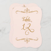 Invitation Tableau numéro 12, Réceptions de lettres de script (Devant / Derrière)