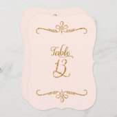 Invitation Tableau numéro 13, Réceptions de lettres de script (Devant / Derrière)