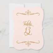 Invitation Tableau numéro 13, Réceptions de lettres de script (Devant)