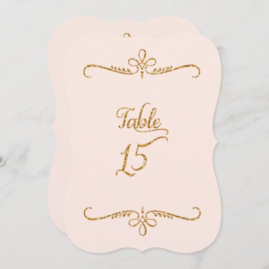 Invitation Tableau numéro 15, Réceptions de lettres de script (Devant / Derrière)