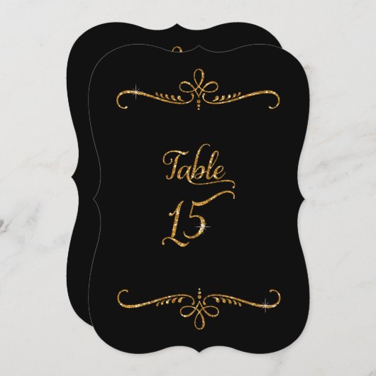 Invitation Tableau numéro 15, Réceptions de lettres de script (Devant / Derrière)