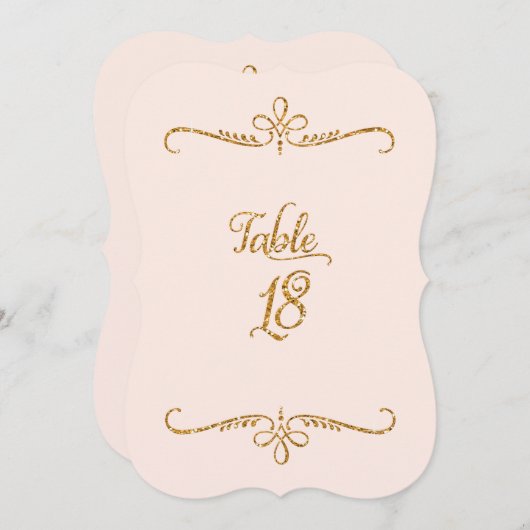 Invitation Tableau numéro 18, Réceptions de lettres de script (Devant / Derrière)