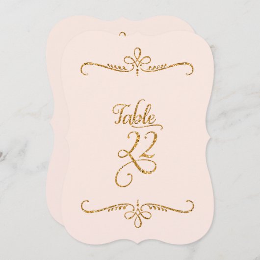 Invitation Tableau Numéro 22, Réceptions de lettres de script (Devant / Derrière)