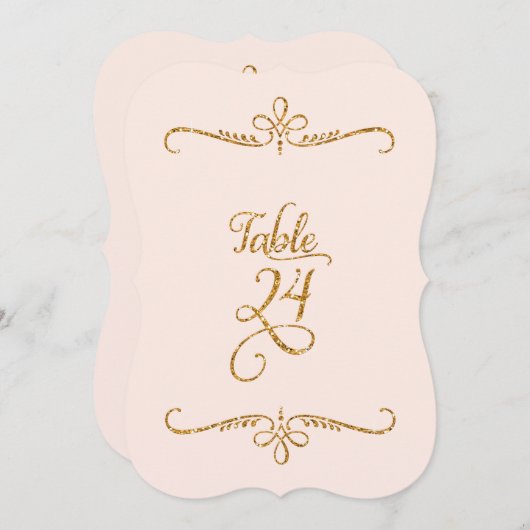 Invitation Tableau Numéro 24, Réceptions de lettres de script (Devant / Derrière)