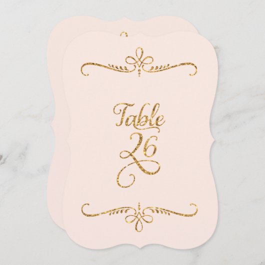 Invitation Tableau Numéro 26, Réceptions de lettres de script (Devant / Derrière)