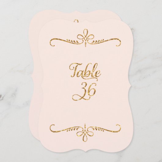 Invitation Tableau numéro 36, Réceptions de lettres de script (Devant / Derrière)