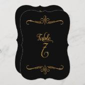 Invitation Tableau numéro 7, Réceptions de lettres de script  (Devant / Derrière)