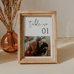 Invitation Tableau photo minimaliste STELLA Numéro 5x7<br><div class="desc">Découvrez le charme captivant de notre collection Stella, méticuleusement conçue pour insuffler à votre baby shower un air de minimalisme moderne et une touche de sophistication pointue. Conçue pour mêler harmonieusement charme bohème et élégance intemporelle, cette collection polyvalente garantit l'élévation de l'esthétique de tout baby shower de style, transformant votre...</div>