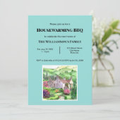 Invitation Tableau Rustique Maison de Mont Rydal (Debout devant)