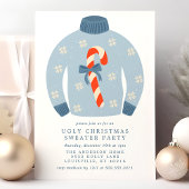 Invitation Tacky Sucre de canne Ugly Christmas Sweater Party
