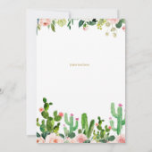 Invitation Taco à l'occasion d'un anniversaire de fête, Taco (Dos)