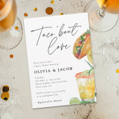 Invitation Taco à propos d'amour Couples Mexicains Douche Inv