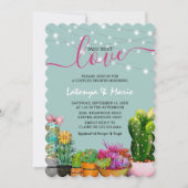 Invitation Taco 'À propos d'amour Fiesta Couples Douche (Devant)