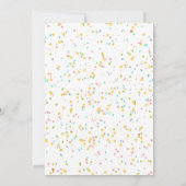 Invitation Taco à propos de la fête Fille Fiesta Anniversaire (Dos)