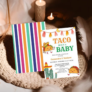 Invitation Taco à propos d'un bébé Baby shower mexicain