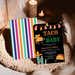 Invitation Taco à propos d'un bébé Baby shower mexicain