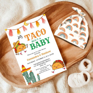 Invitation Taco à propos d'un bébé Baby shower mexicain