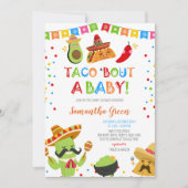 Invitation Taco à propos d'une Baby Shower (Devant)