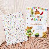 Invitation Taco à propos d'une Baby Shower