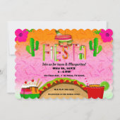Invitation Taco à propos d'une fête Tacos Margaritas Cinco De (Dos)