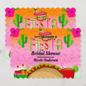 Invitation Taco à propos d'une fête Tacos Margaritas Cinco De (Devant / Derrière)